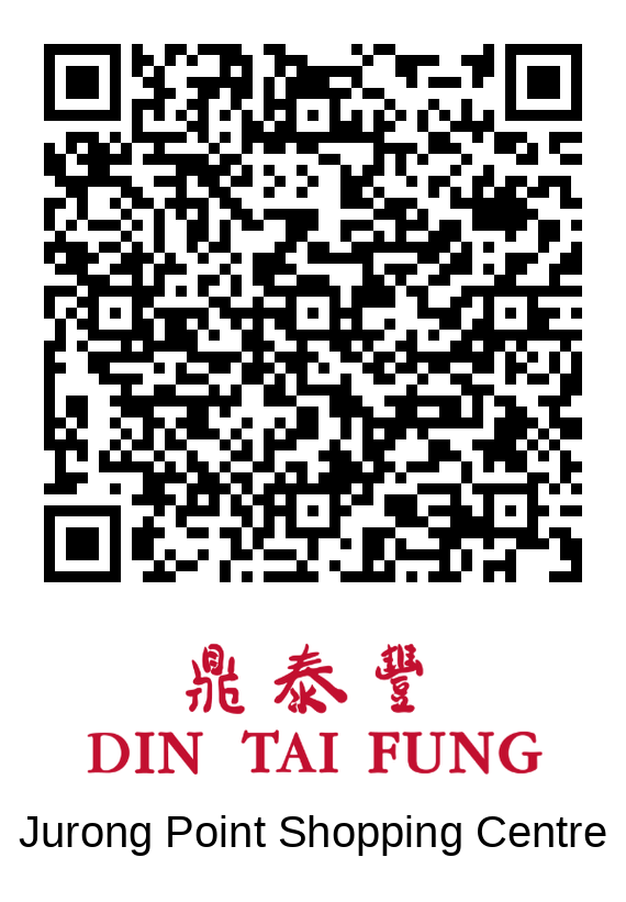 Din Tai Fung Jurong Point queue QR code